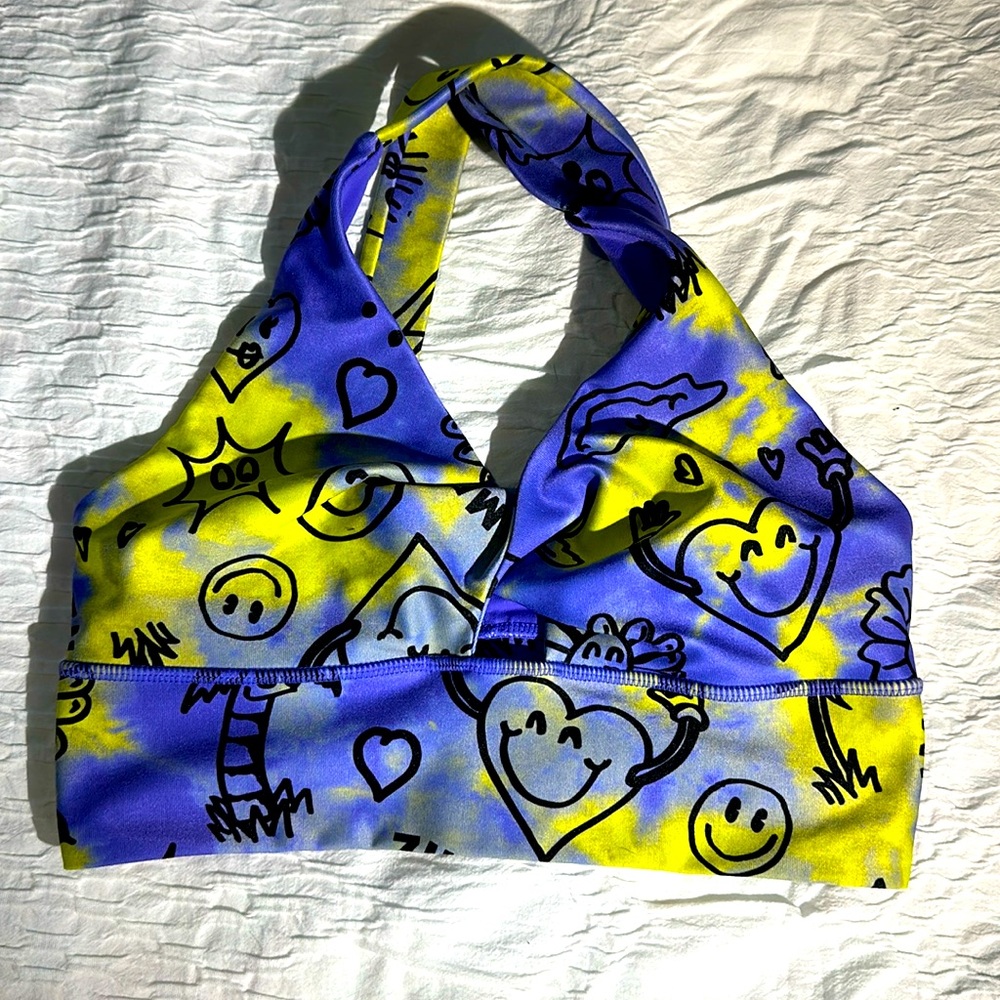 Zumba Happy Twisted Front Bra